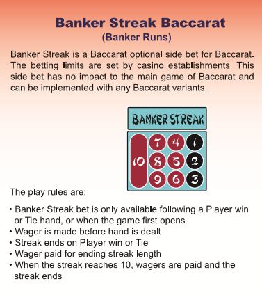 Banker Streak .